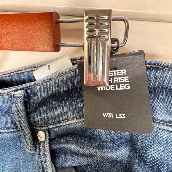 Silver Jeans CO Isbister wide leg,relaxed,baggy,high waisted,indigo,Jeans W31/33 - Picture 7 of 8